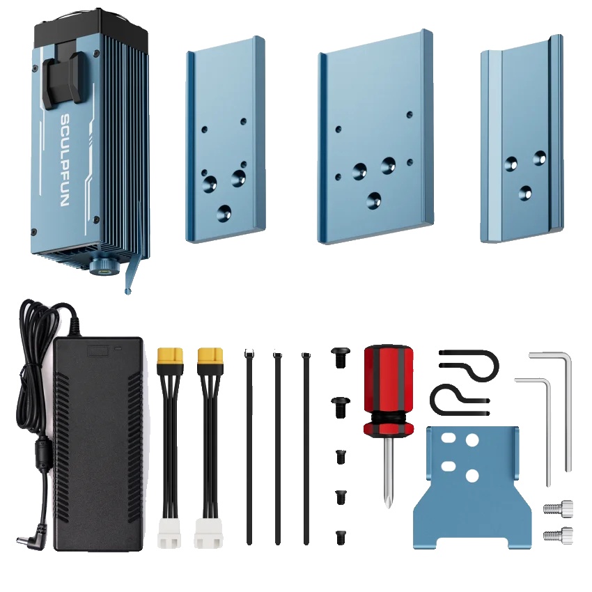 Infrarot-lasermodul, 20000hz Pulsenergie, Kompatibel Mit Mehreren Gravierern, Set