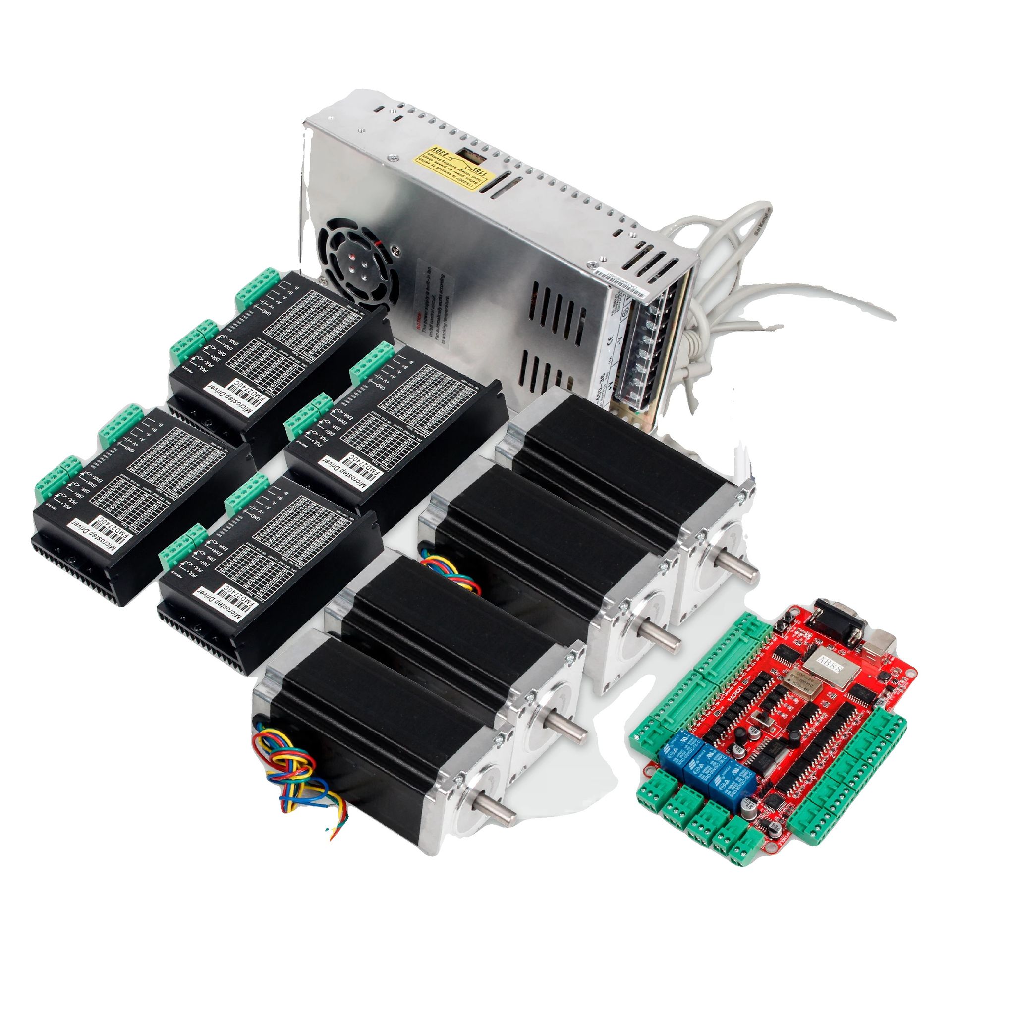 Schrittmotor-kit, Hohe Drehmomentleistung, Einfache Integration, 4-achsen-kit, 8mm