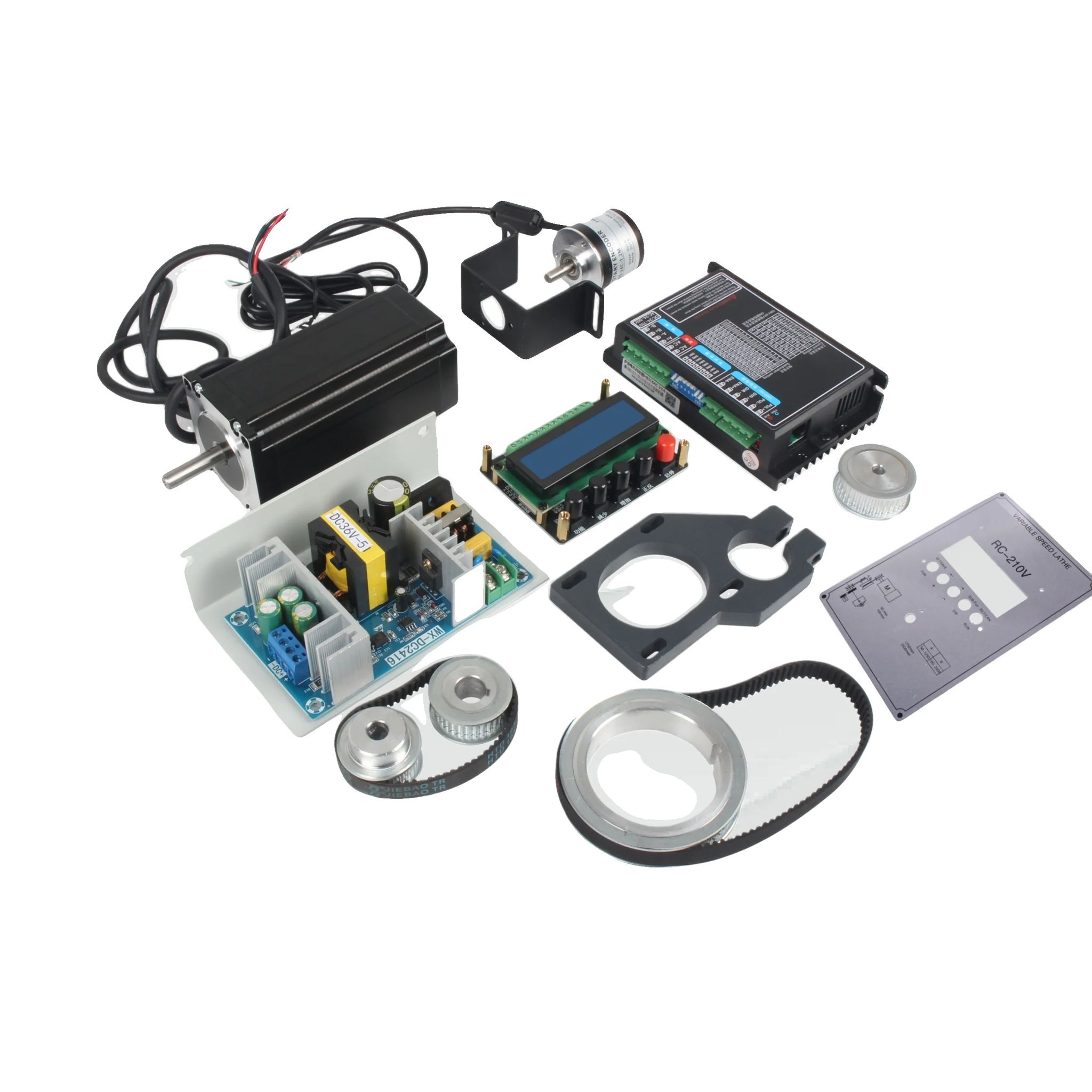 Drehmaschinensteuerungskit, 550w Oder 750w, Elektronische Vorschubsteuerung, Kompatibel Mit Mini-drehmaschinen, Ce-zertifiziert, Gewicht 1,2 Kg