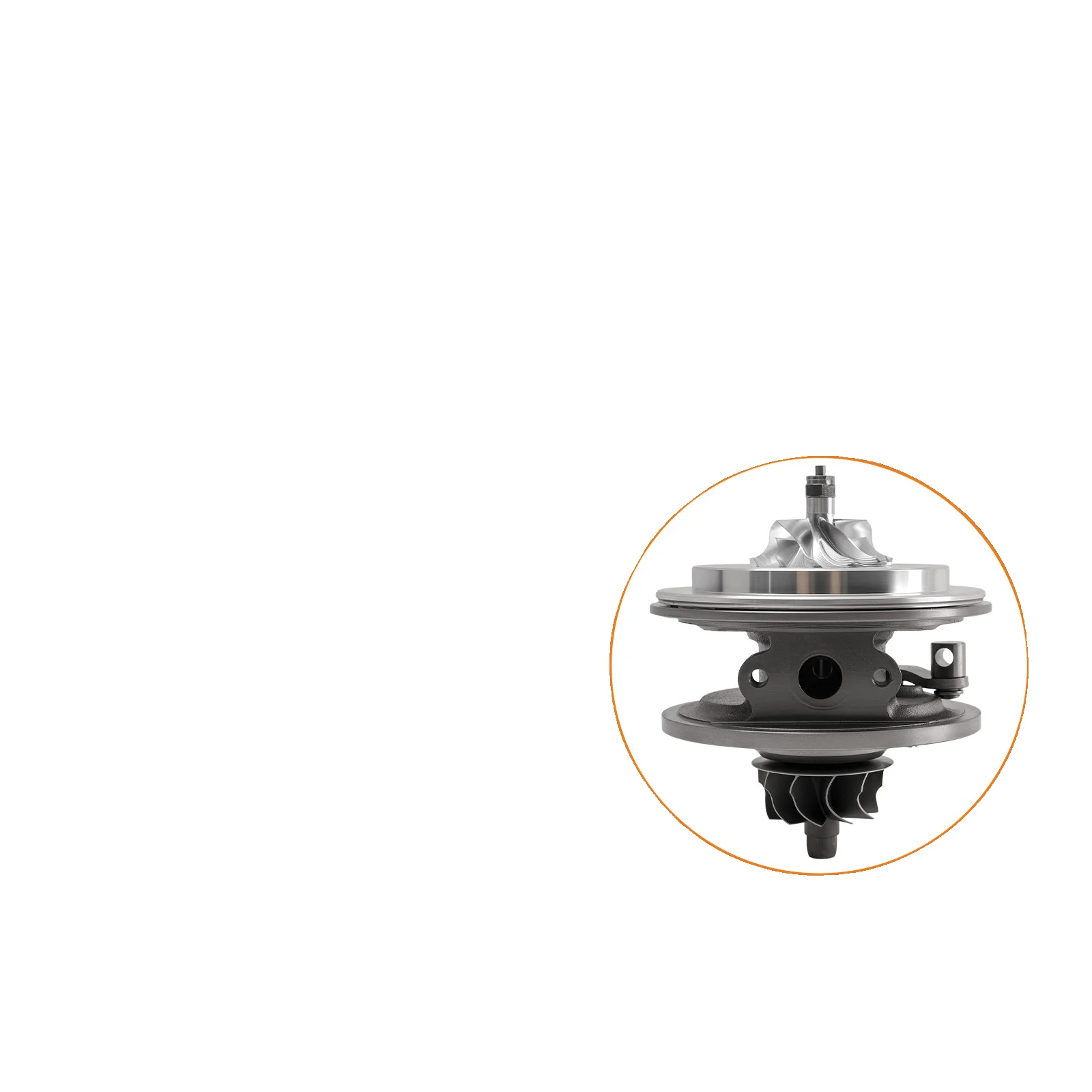Turbo Chra, 17cm Länge, 14,8cm Breite, 14,2cm Höhe, 1600g Gewicht, Kompatibel Mit Audi A4 Avant 2004-2015