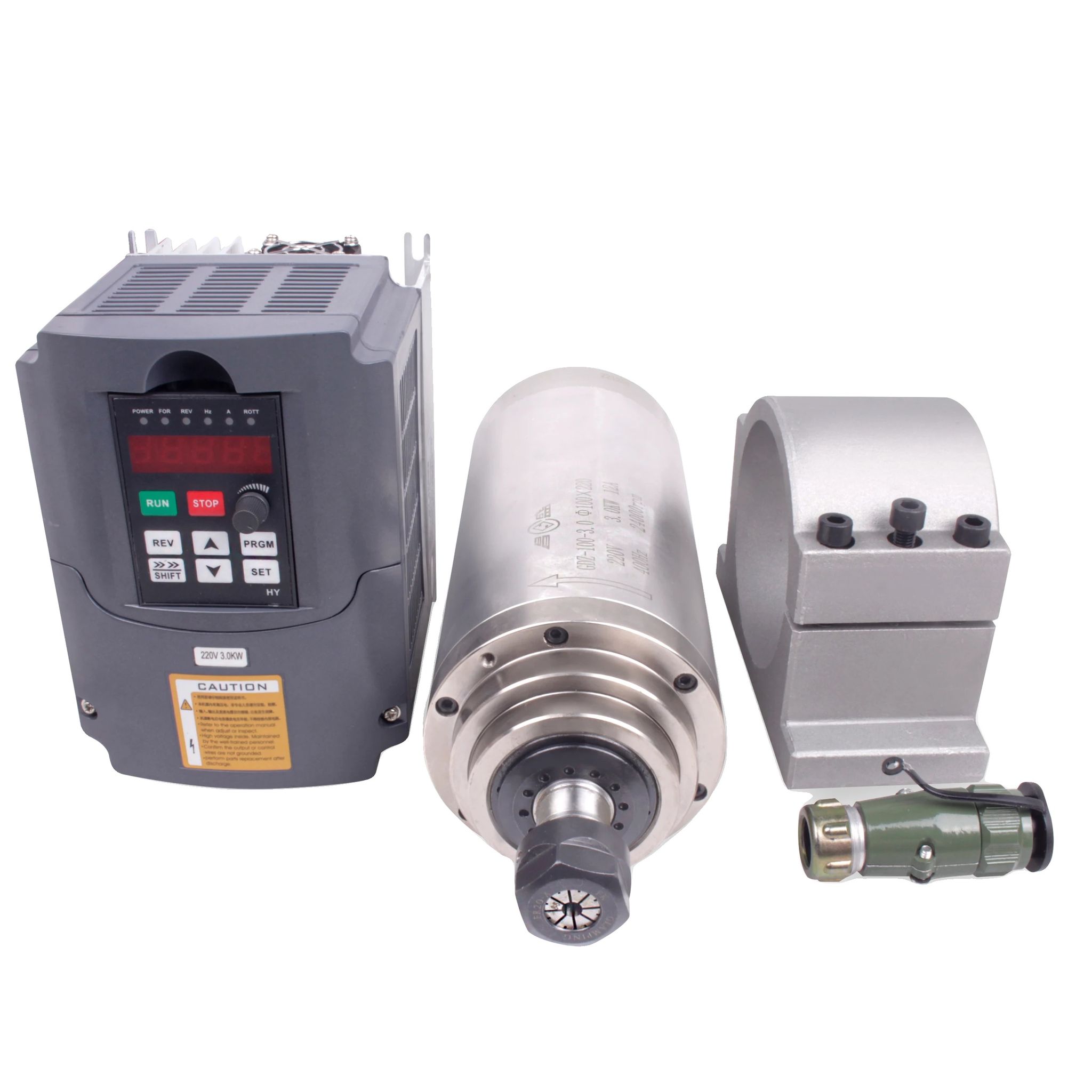 Spindelmotor, Wassergekühlt, Cnc-kompatibilität, Mit Vfd-klemme
