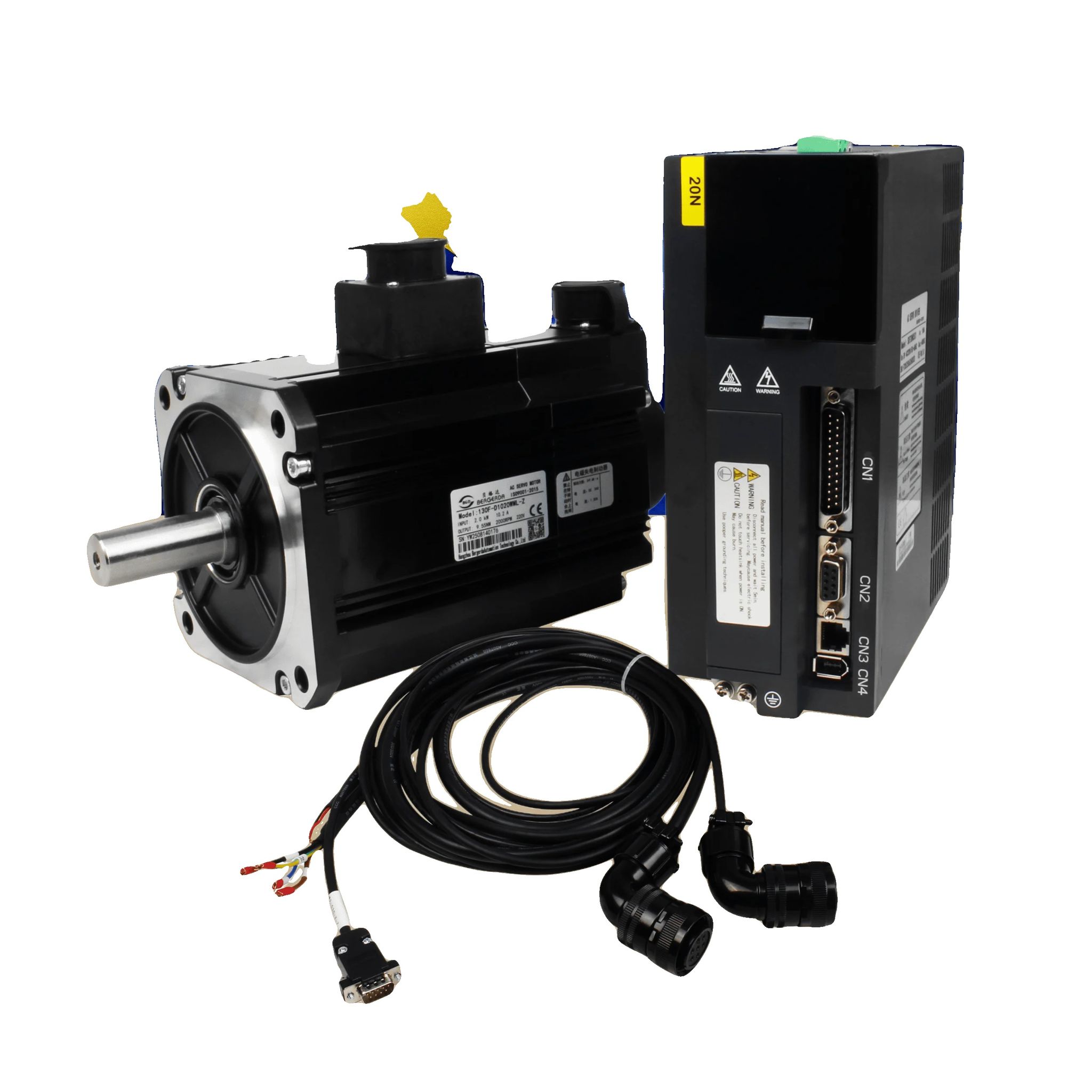 Ac Servomotor, Hohes Drehmoment, Unterstützung Für Optische Encoder, Kein Bremskit