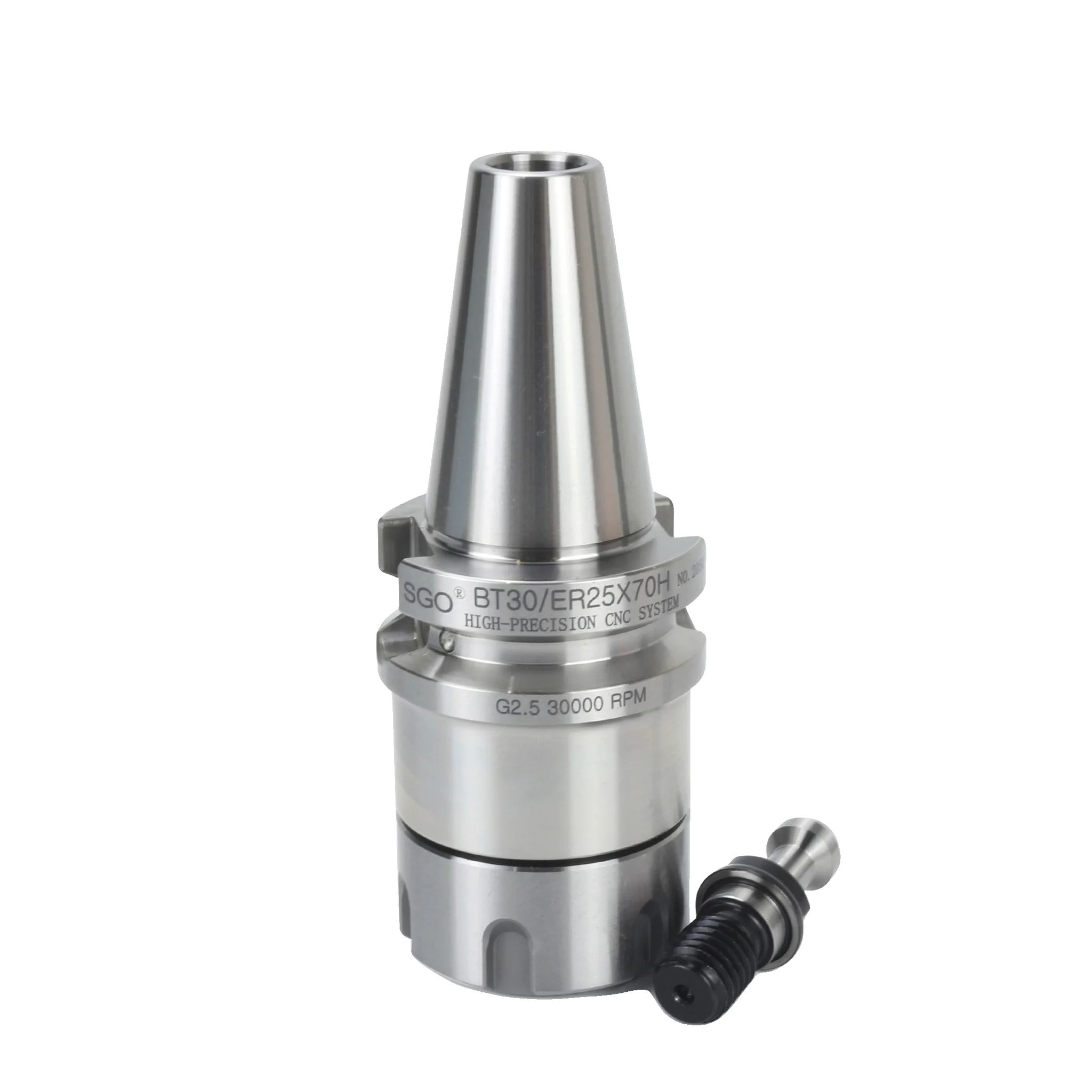 Spannzange, Präzision 0,001 Mm Genauigkeit, Kompatibel Mit Cnc-maschinen, Bt30-er25 70l