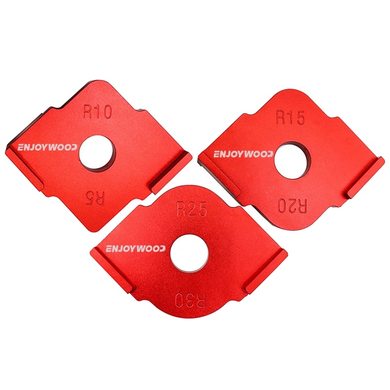 Router-eckjig-set, Robustes Aluminiumlegierung, Abmessungen: R5-r30, Geeignet Für Holzarbeiten, Cnc-gravur Für Präzision, Rostbeständiges Design