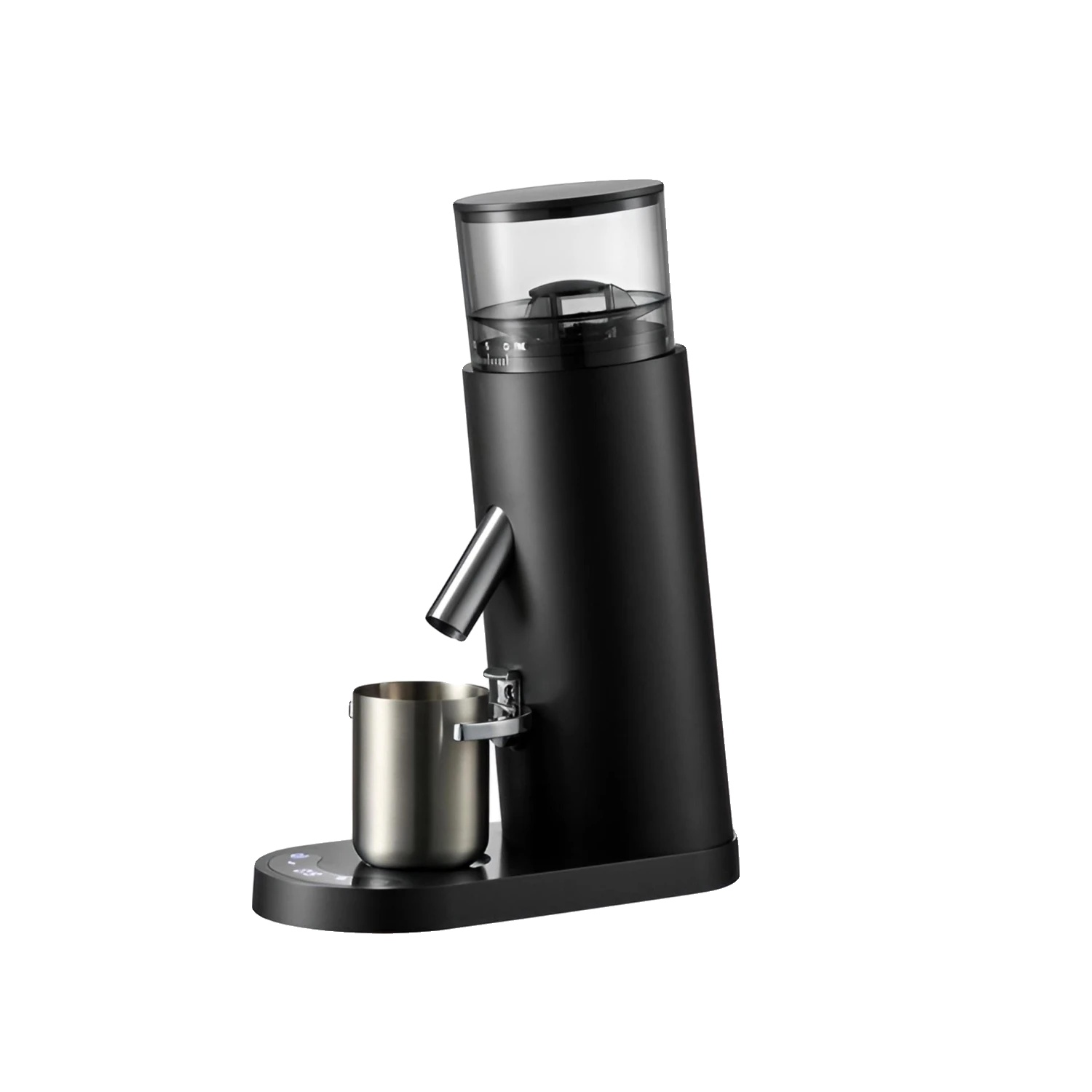 Elektrische Kaffeemühle, 60 Mahlgrade, Touchscreen-steuerung, Schwarz, 220v-240v Eu-stecker