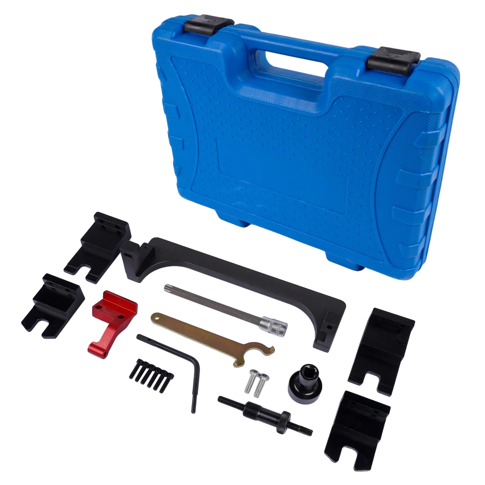 Motor Nockenwellen-zeitwerkzeug-set, Kohlenstoffstahl, 39,5 Cm Länge, 31,5 Cm Breite, 9,5 Cm Höhe, 6,9 Kg Gewicht