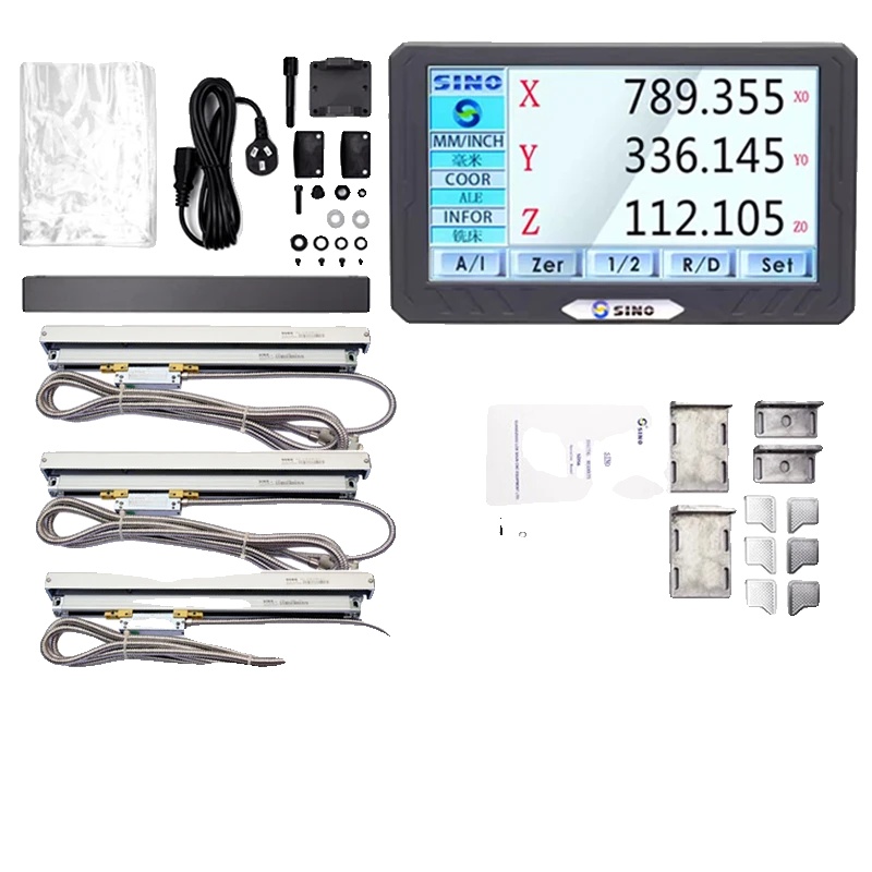 Digitale Anzeige, Touchscreen, Hohe Präzision, Dro-3pcs Ka500