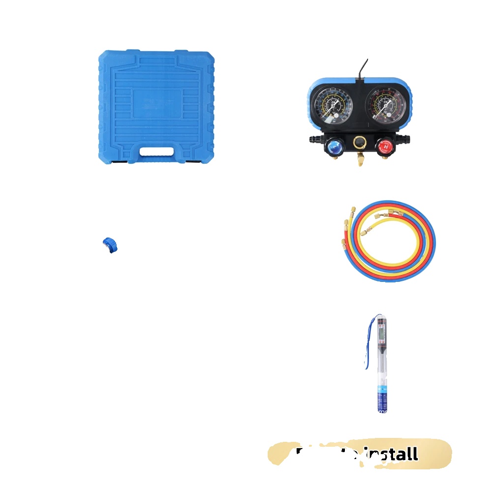 Ac-diagnosetool-set, Hochleistungs-vakuumpumpe, Mehrfachkompatibilität, Fluoridmessgerät