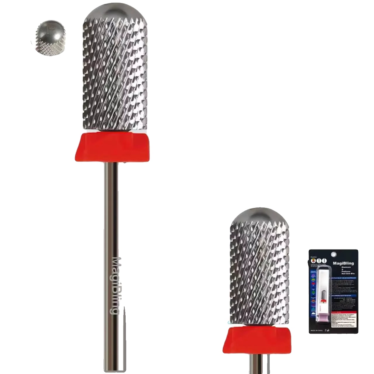 Nagelbohrer, Wolframkarbid, Vielseitige Schleifoptionen, Bs01-f