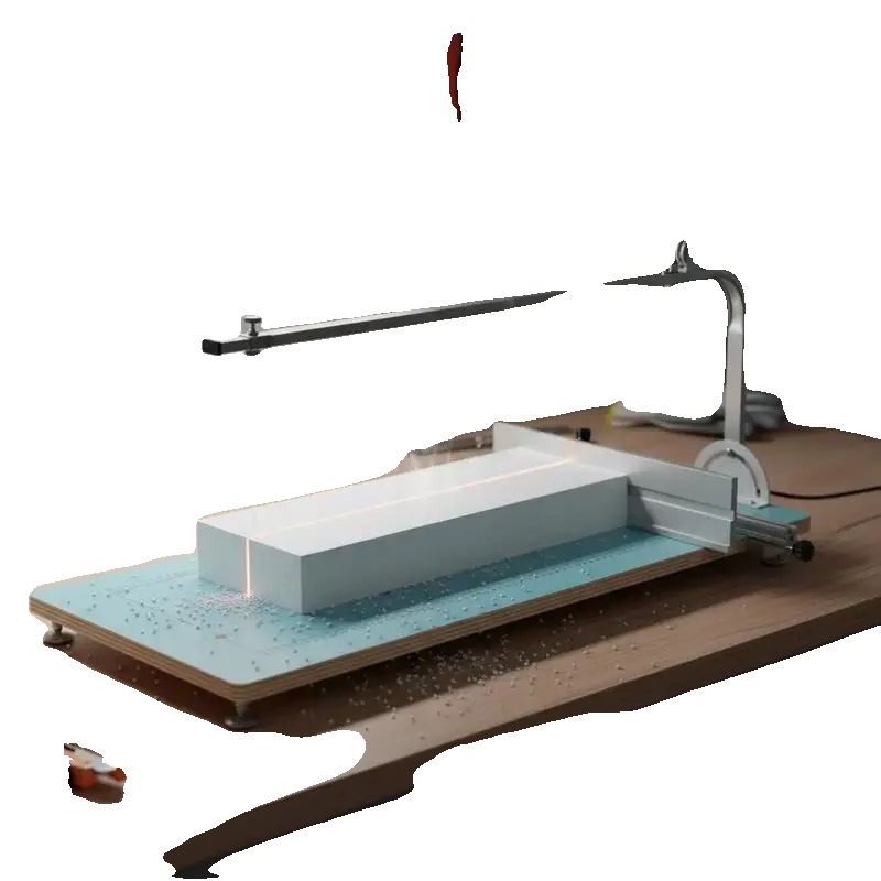Schaumschneidemaschine, Einstellbare Temperatur, Präzises Schneiden, Gelb