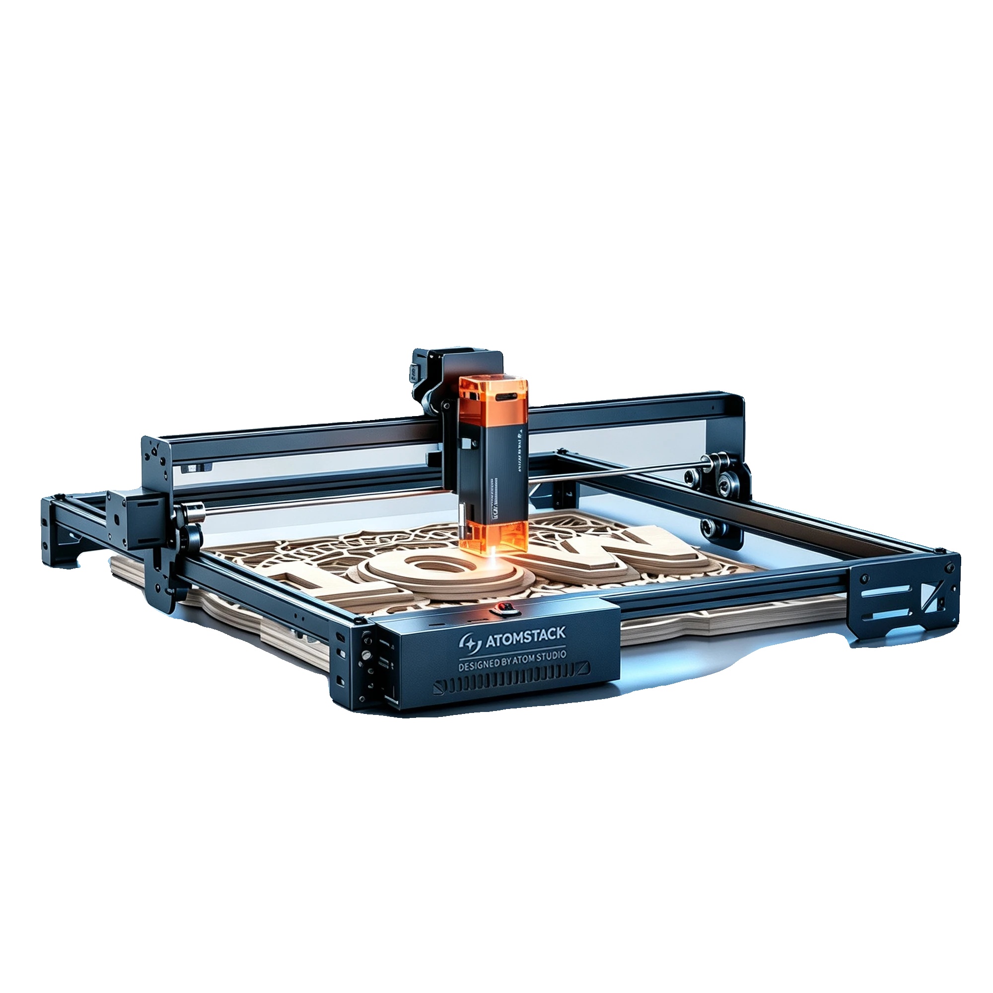 Laserschneider, 10w Leistung, Ultra-feine Präzision, Eu-stecker