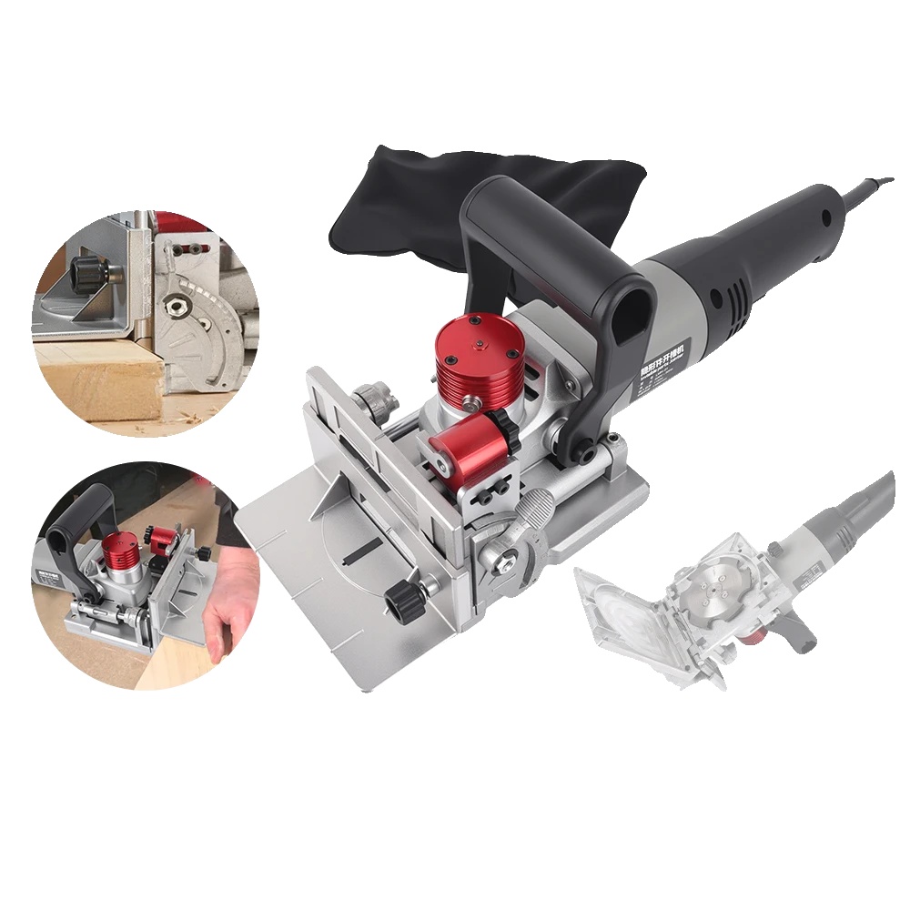 Möbelverbinder-set, 110 Teile, 100 Mm Klingen-durchmesser, 1150 W Motor, Dual-achsen-einstellung, Mikron-genaue Präzision