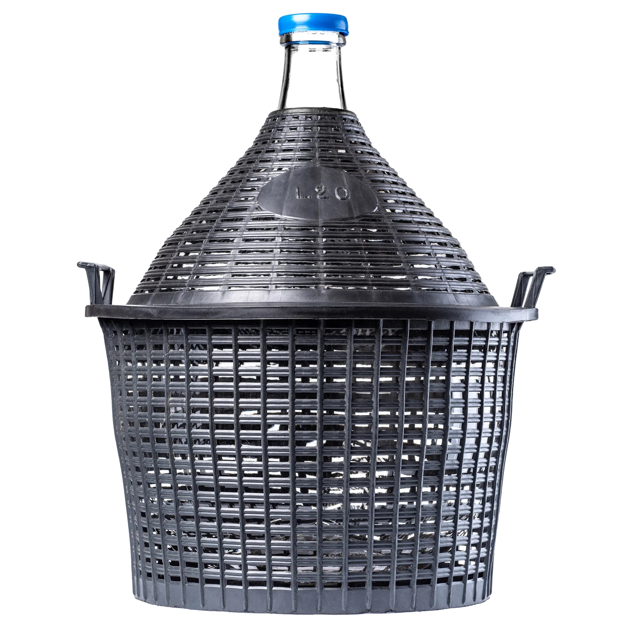 Fermentationsballon, 15 Liter Kapazität, Hochwertiges Glasmaterial, 40 Cm Höhe, 30 Cm Durchmesser, Kompatibel Mit Weinen Und Tinkturen