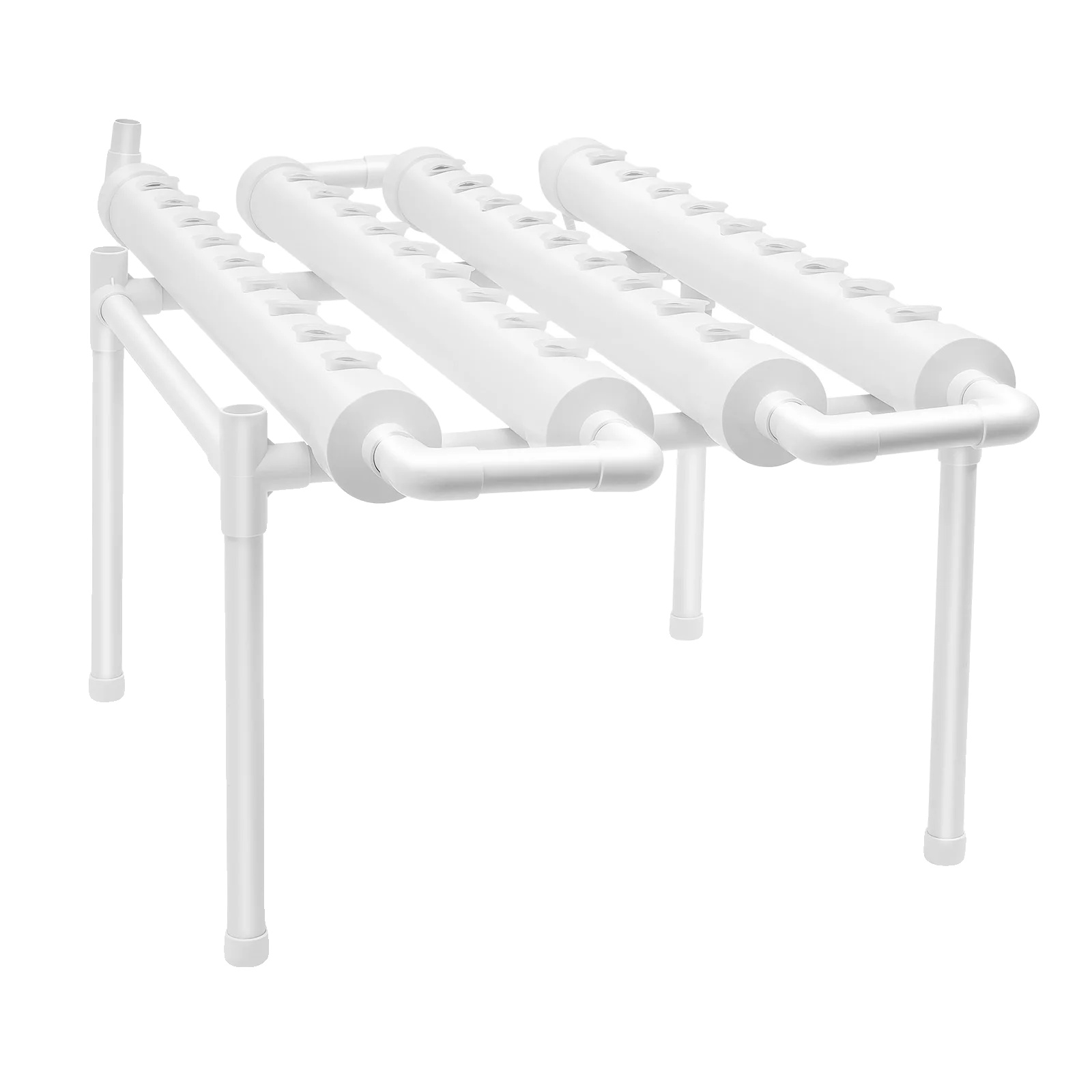Hydroponisches Anbauset, 36 Pflanzenstandorte, Platzsparend, Weiss
