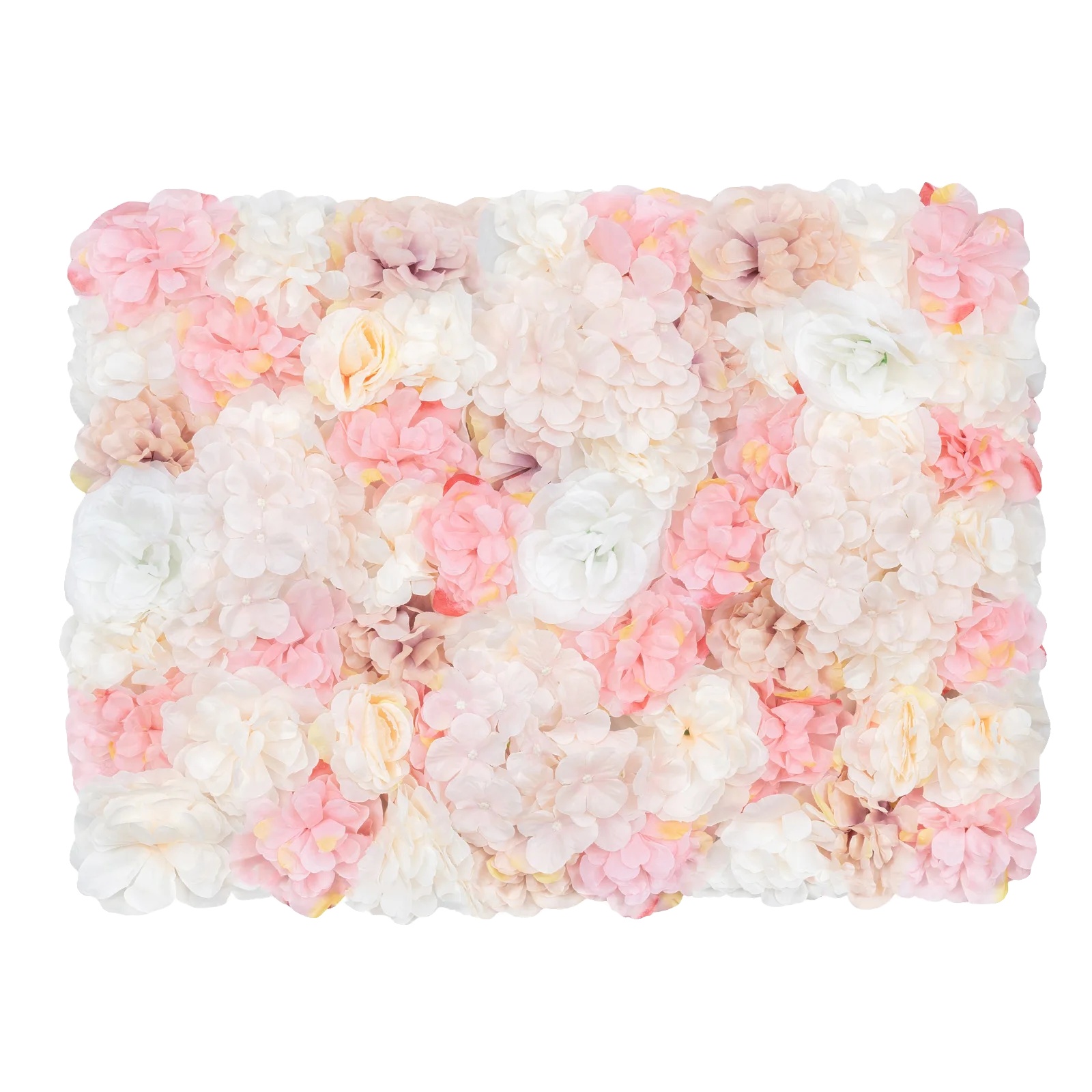 Blumenwandpaneel, Realistisches Design, Vielseitige Dekoration, Rosa