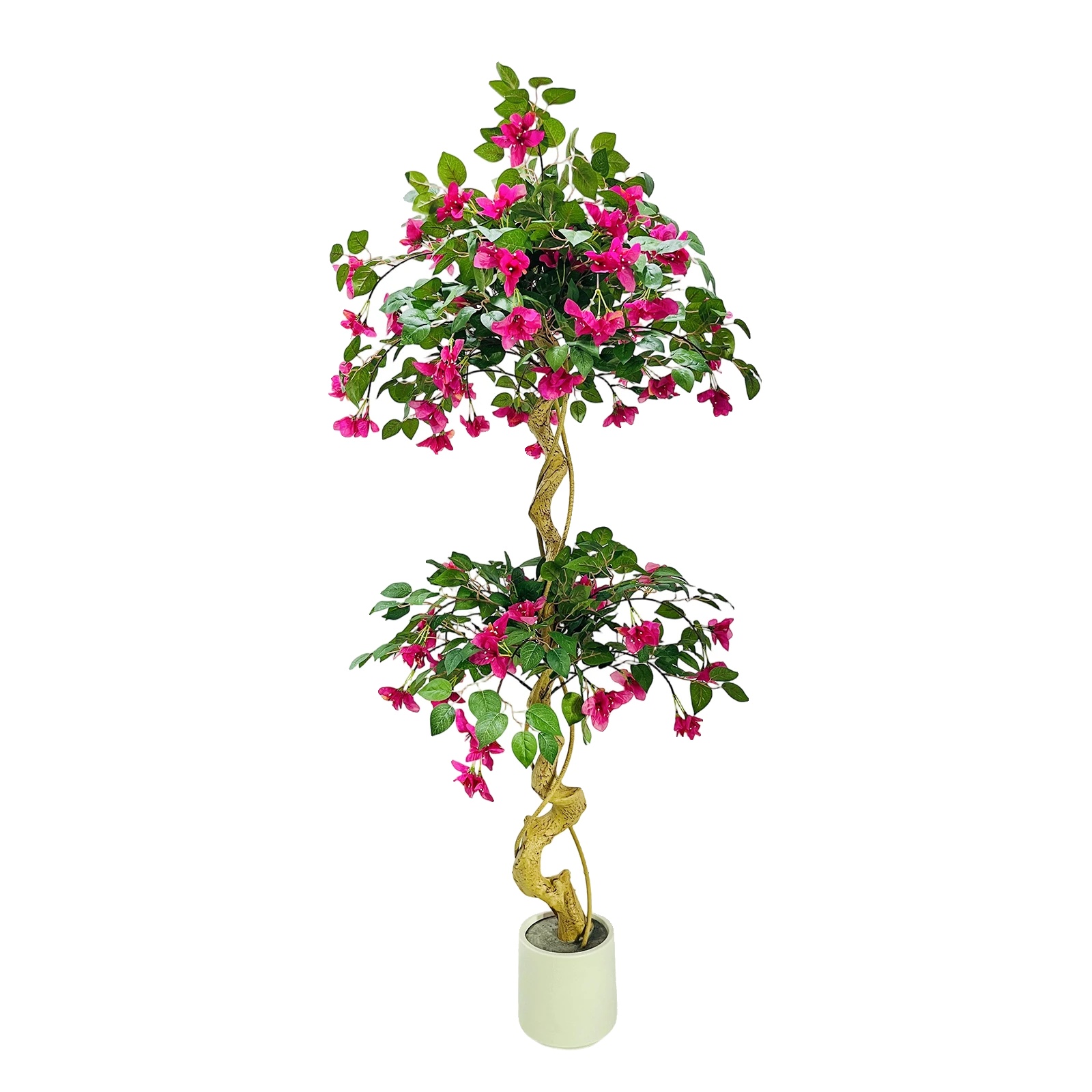 Künstlicher Bougainvillea-baum, Realistische Seidenblumen, Für Innen- Und Außenbereich, 150cm