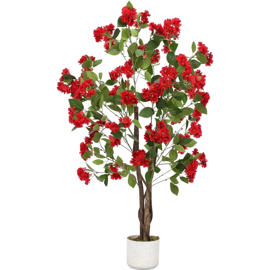 Künstlicher Osmanthusbaum, Realistisches Design, Pflegeleichte Dekoration, 120cm