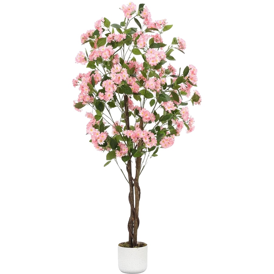 Künstlicher Osmanthusbaum, Realistisches Design, Pflegeleichte Dekoration, 150cm