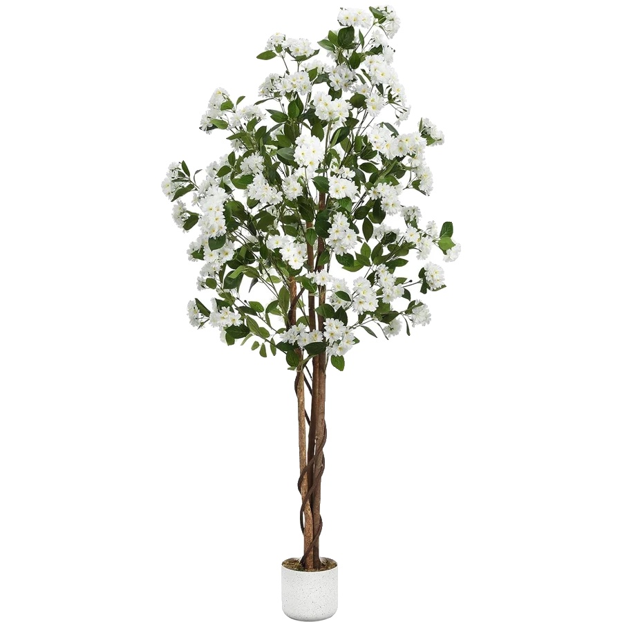 Künstlicher Osmanthusbaum, Realistisches Design, Pflegeleichte Dekoration, 180cm