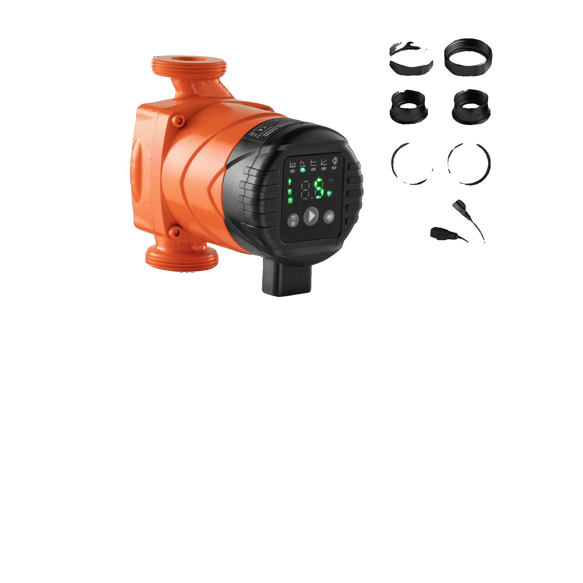Zirkulationspumpe, Hohe Durchflussrate, Leiser Betrieb, 42lpm 4m