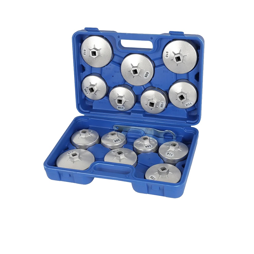 Ölfilterzangen-set, 15-teiliges Werkzeugset, Ergonomisches Design, 15pcs