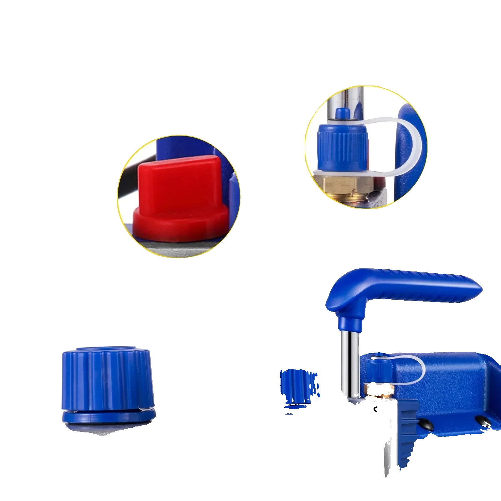 Vakuumpumpe, 1/4 Ps, 3 Cfm, 1440 U/min, 5 Pa, Ölkapazität 220 Ml