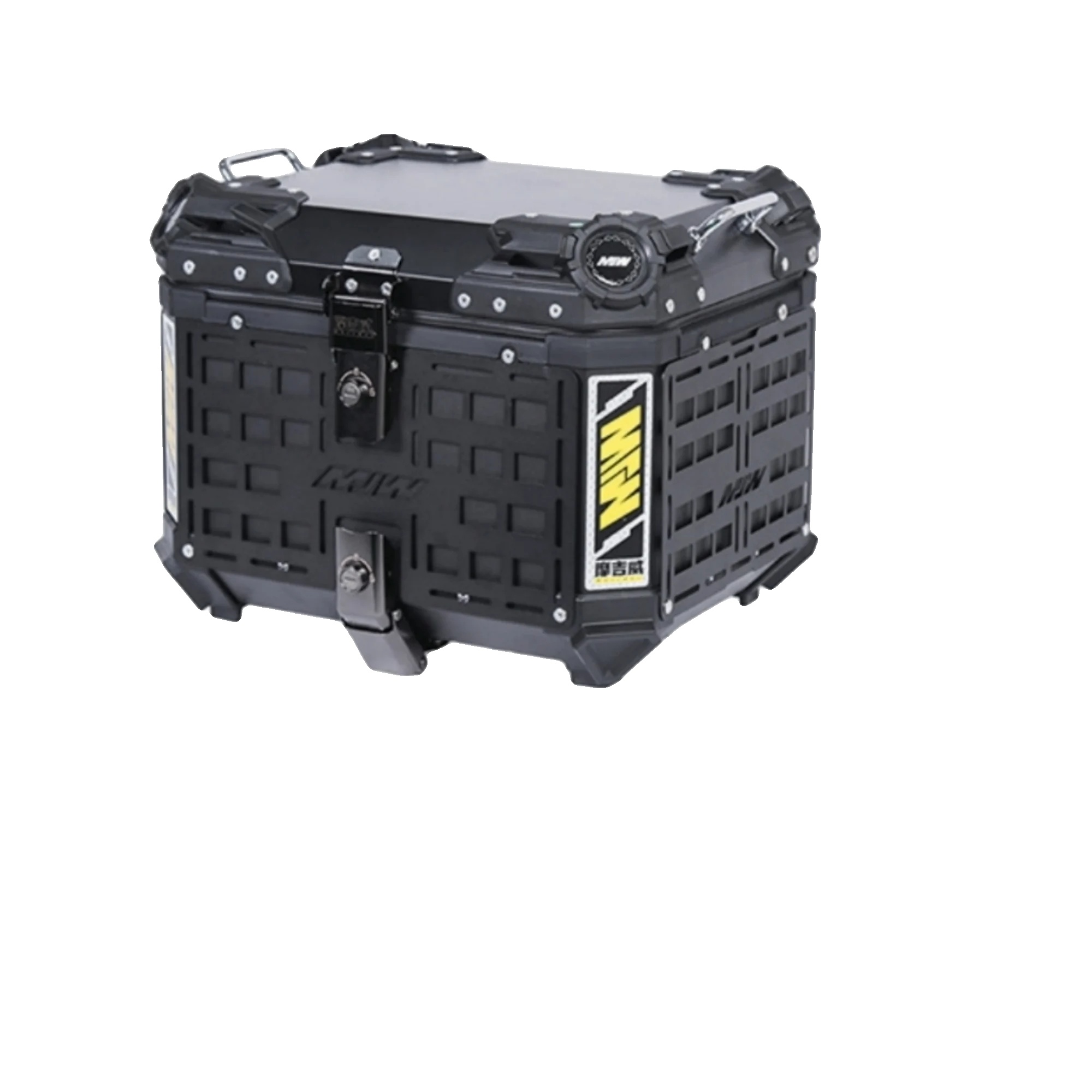 Motorrad-heckbox, Wasserdicht, Schnellverschluss, Rüstung-45l