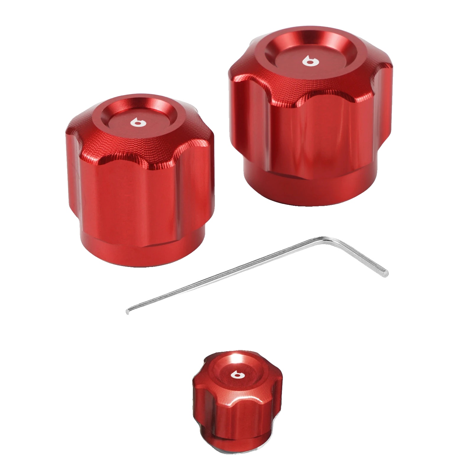A/c-leitungskappen-kit, Langlebiges Billet-aluminium, Kompatibel Mit Luxusautomodellen, Rot