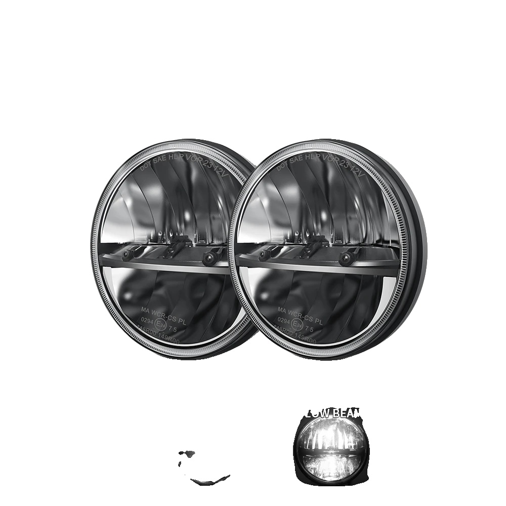 Led-scheinwerfer, Wasserdicht, Stoßfest, 2pc, Weiß Mit Gelb