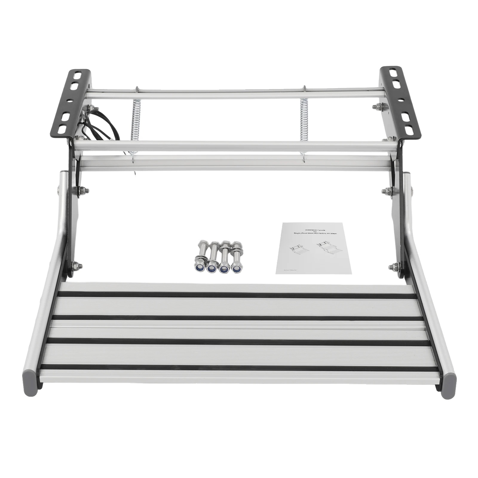 Rv Schritt, Langlebige Aluminiumlegierung, Led-lichtleiste, Silber