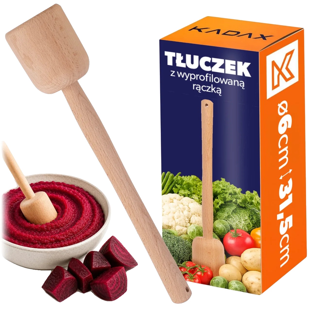 Mörser, Ergonomisches Design, Vielseitiges Küchenwerkzeug, Braun