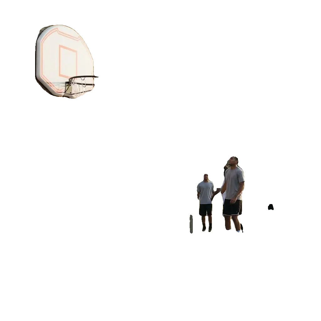 Basketball-backboard, Polyethylen-konstruktion, Wetterbeständiges Design, Armeegrün