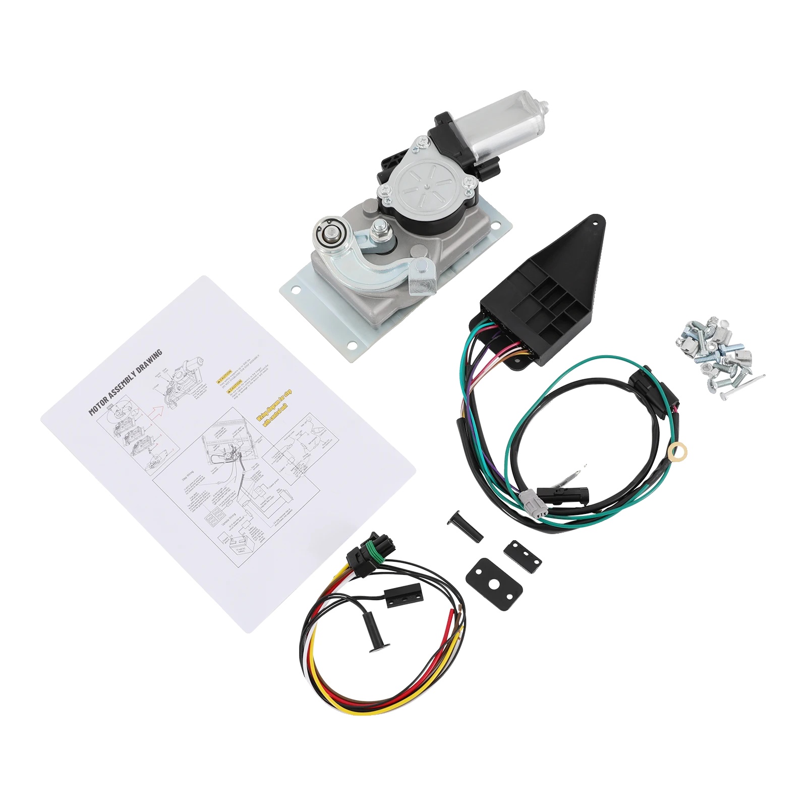 Rv Power Treppenmotor, Komplettset, Effizienter Betrieb, Silber