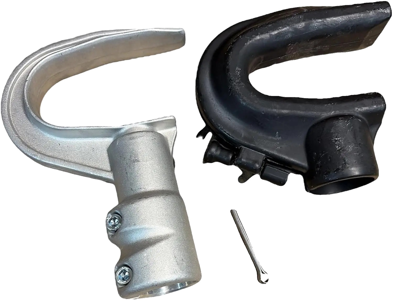 Hakenvibrator, Anodisiertes Aluminium-material, 30 Mm Stangenkompatibilität, Verstellbare Schrauben, Flossenartiger Stift, Leichtes Design