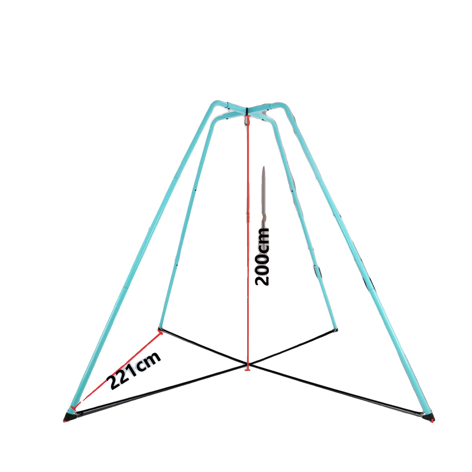 Schaukelgestell Für Den Außenbereich, A-rahmen-design, Robuste Konstruktion, W1383p323645