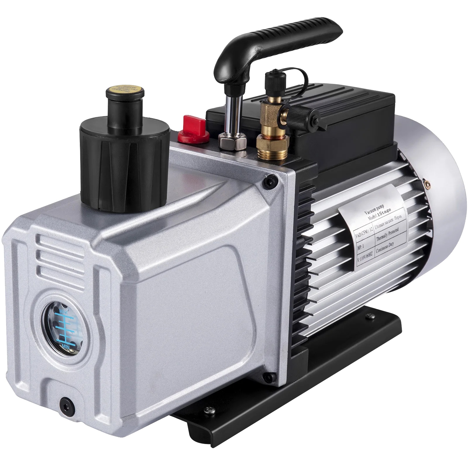 Vakuumpumpe, 1 Ps, Robuste Bauweise, 12cfm 1hp, Eu