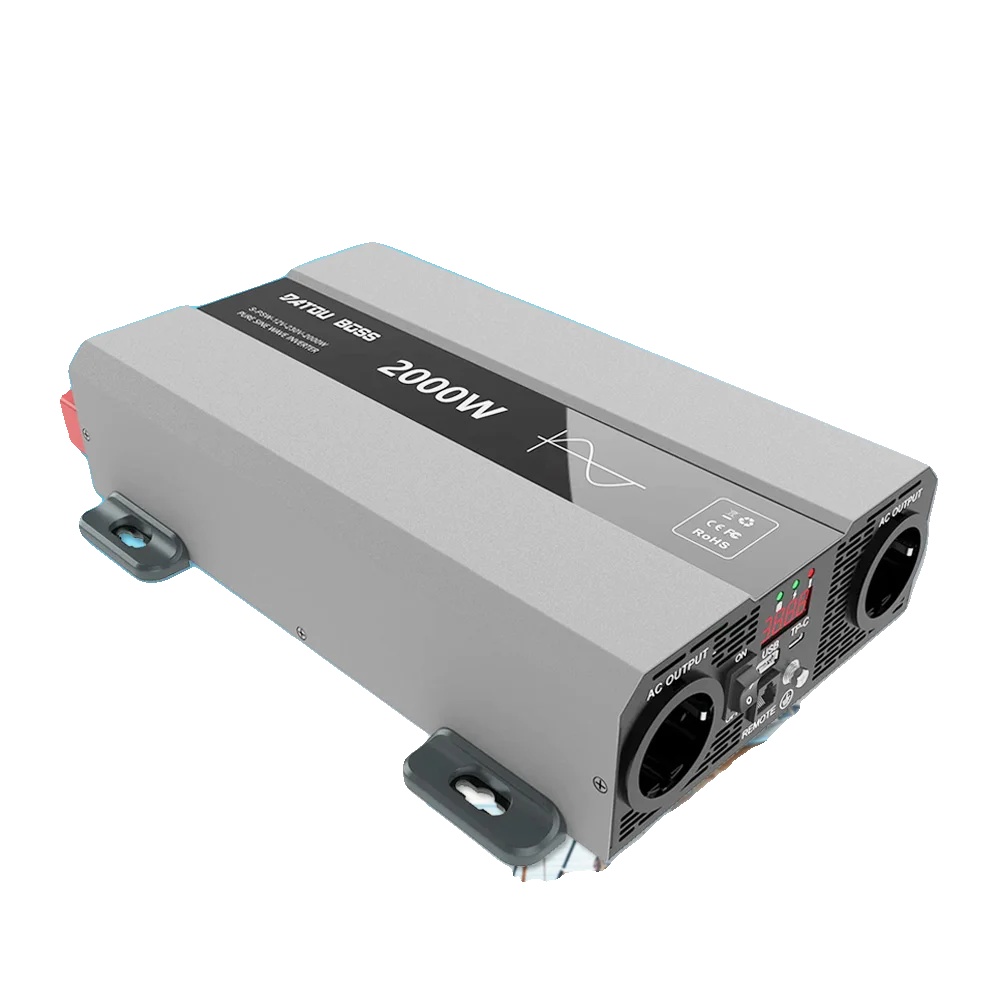 Wechselrichter, Reine Sinuswelle, Fernbedienung, Europa, Dc 12v, Ac 220v 230v 50hz