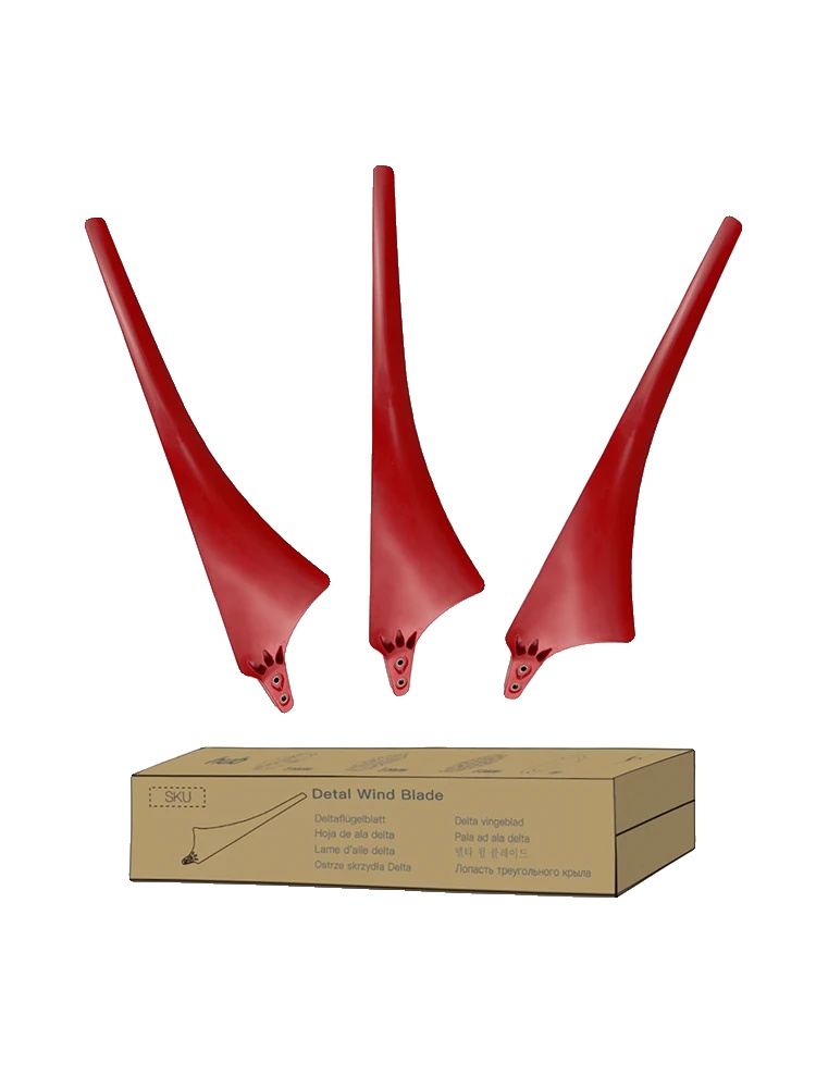 Windturbinenblätter, Kohlefaser- Und Nylonkonstruktion, Leichtes Design, Klinge-3dr, 3 Klingen-a