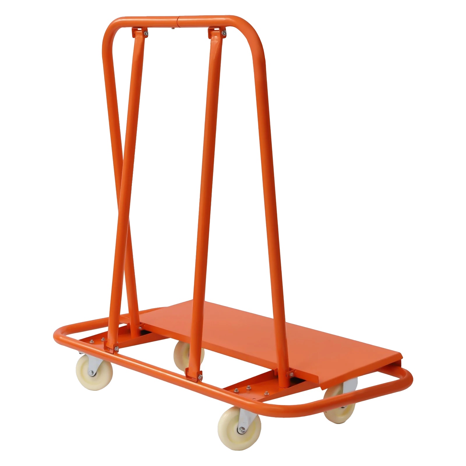 Trockenbauwagen, 1360 Kg Tragfähigkeit, Langlebige Q235 Stahlkonstruktion, Orange