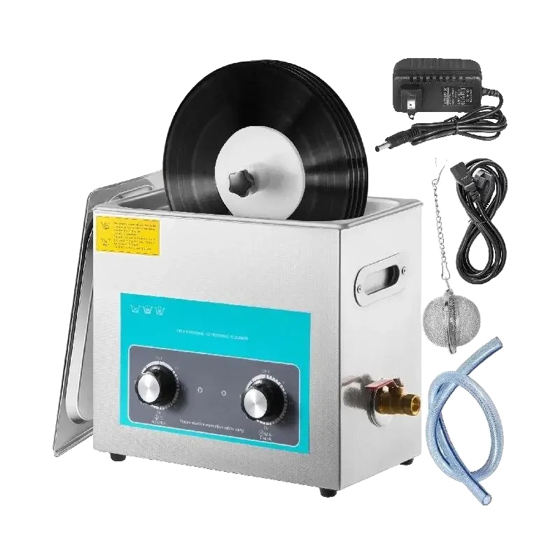 Ultraschallreiniger, 40khz Frequenz, 180w Leistung, 300w Heizleistung, 6l Kapazität, Premium Edelstahl