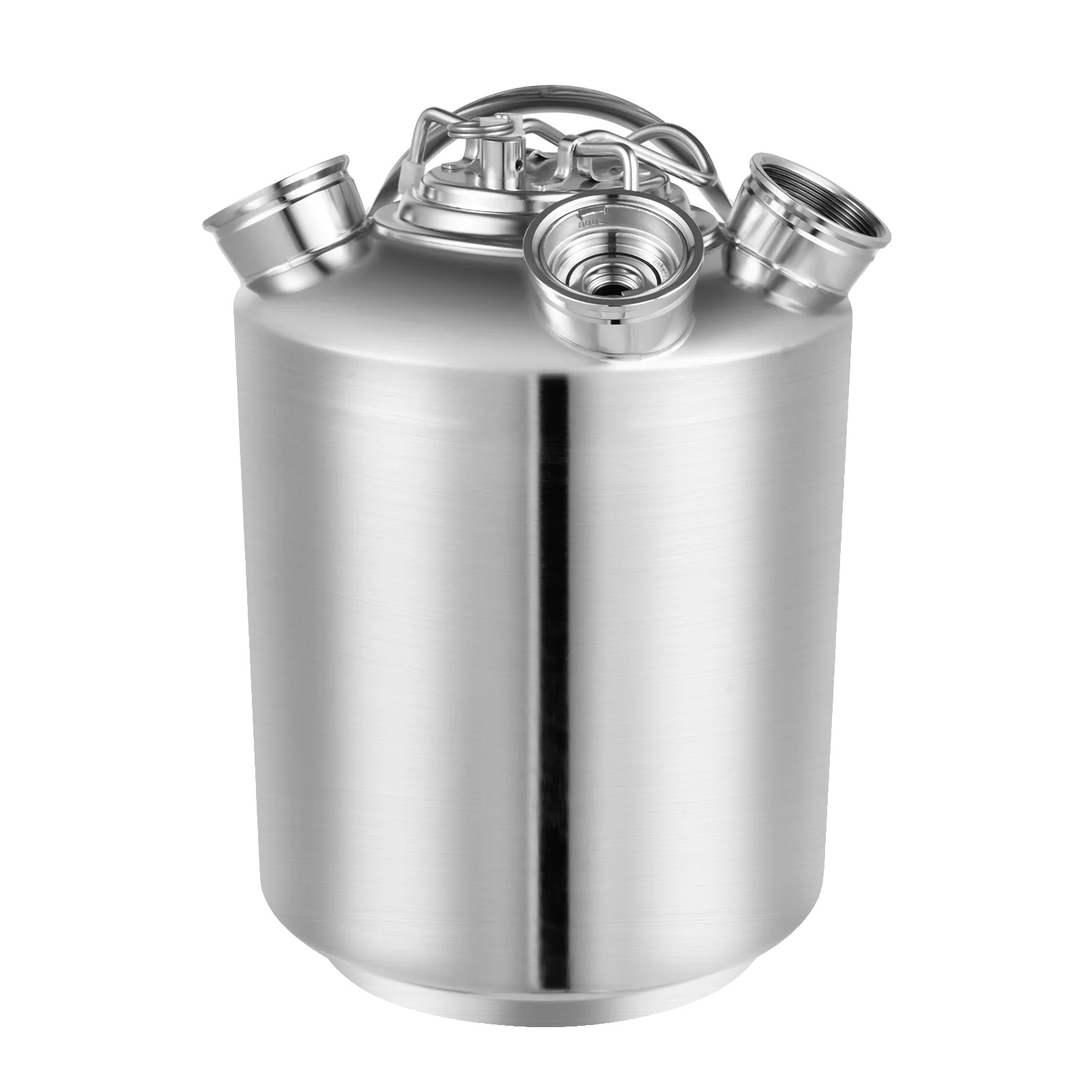 Reinigungskeg, Edelstahlkonstruktion, Einfache Kompatibilität, Silber