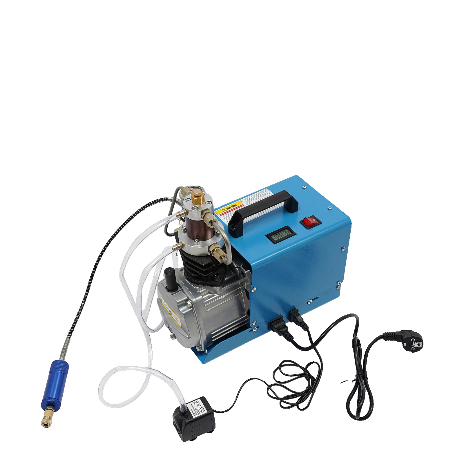 Luftkompressor-pumpe, 1800 W, 2800 U/min, 0-30 Mpa, Aluminium Und Stahl, Zweistufige Verdichtung