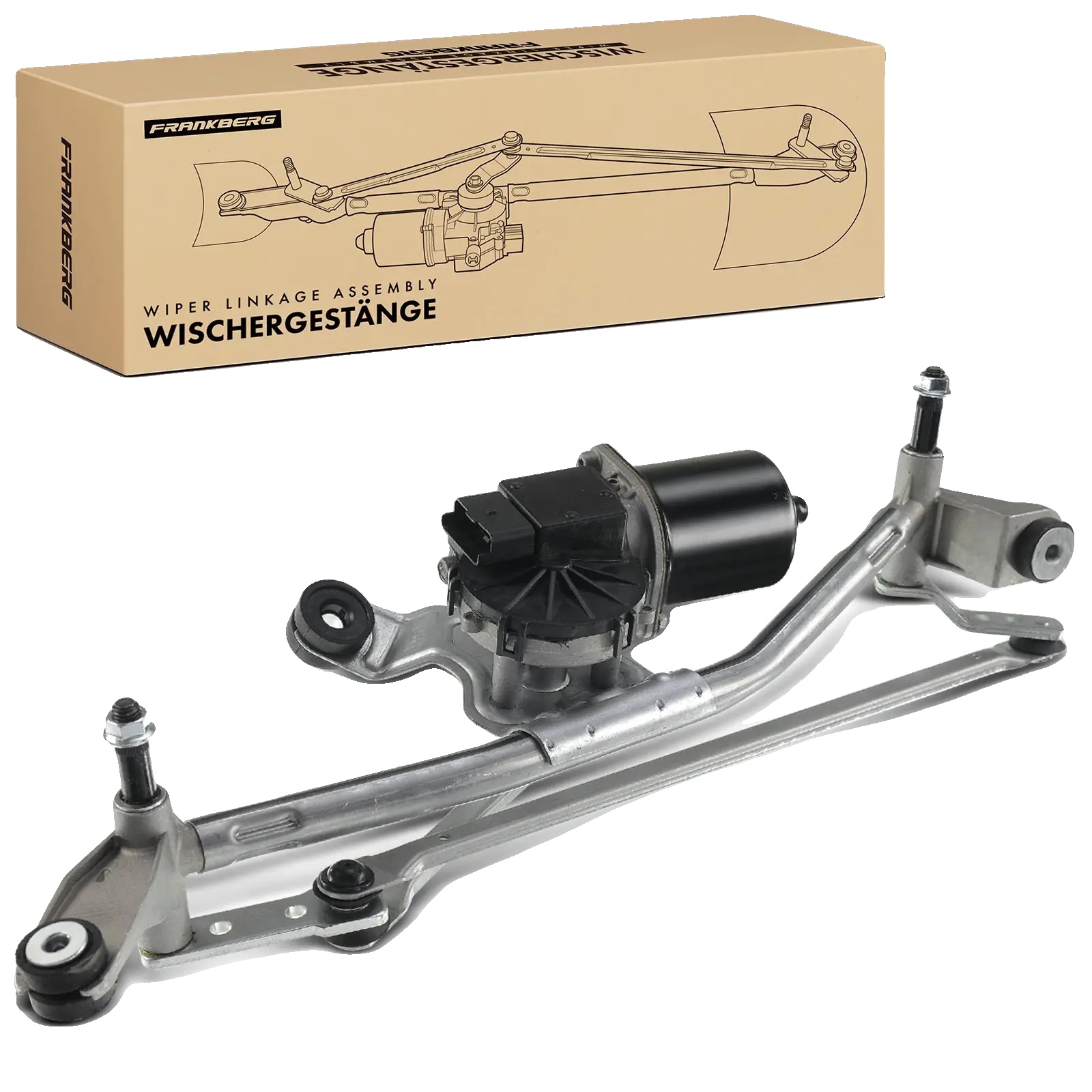 Wischerarm, Edelstahl, 22 Zoll, Kompatibel Mit Renault Megane Ii, Frontinstallation, 12v