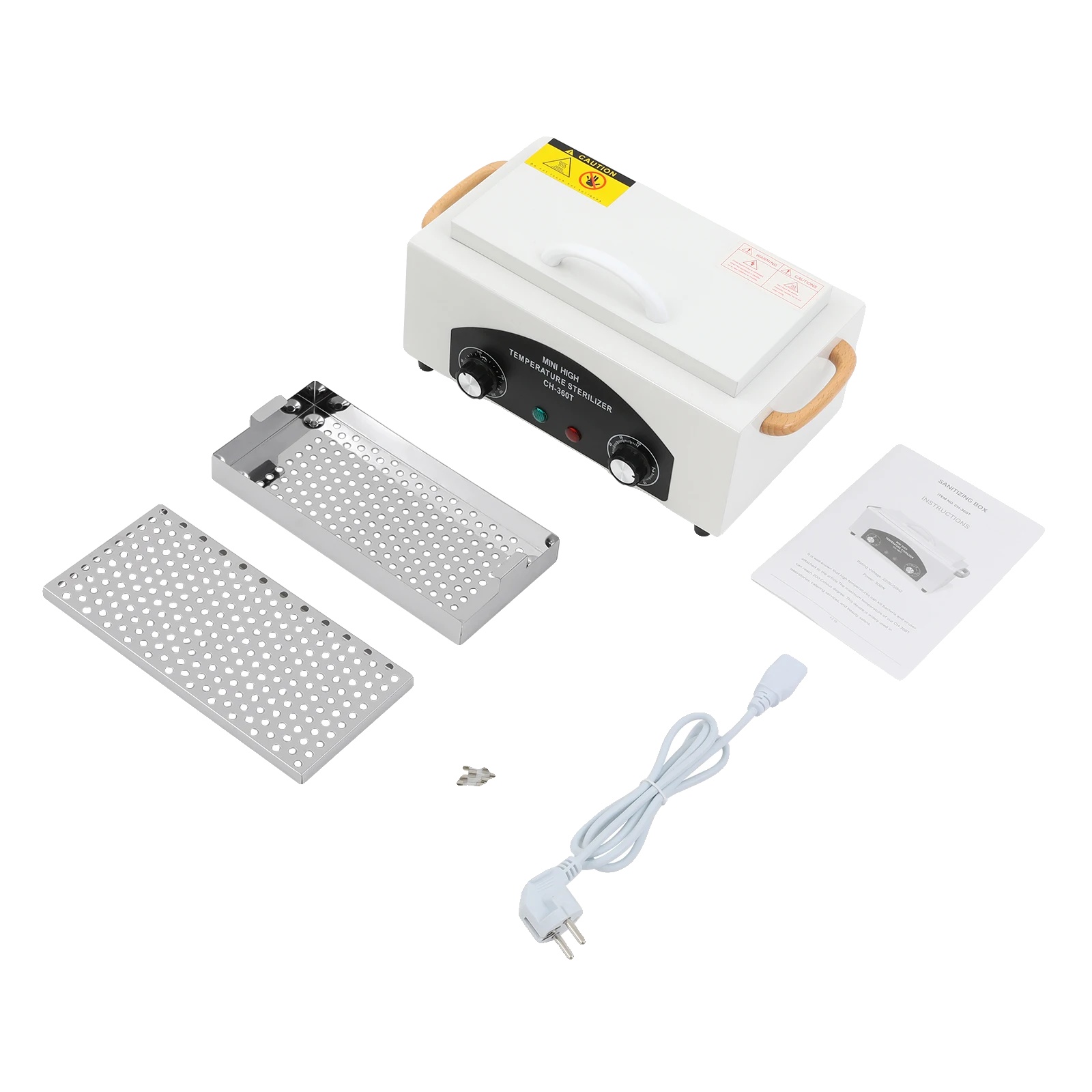 Werkzeugreinigungsbox, Kapazität 2l, Temperaturbereich 50-220°c, Spannung 220v-240v, Nennleistung 300w, Abmessungen 31 Cm X 20,5 Cm X 17,5 Cm