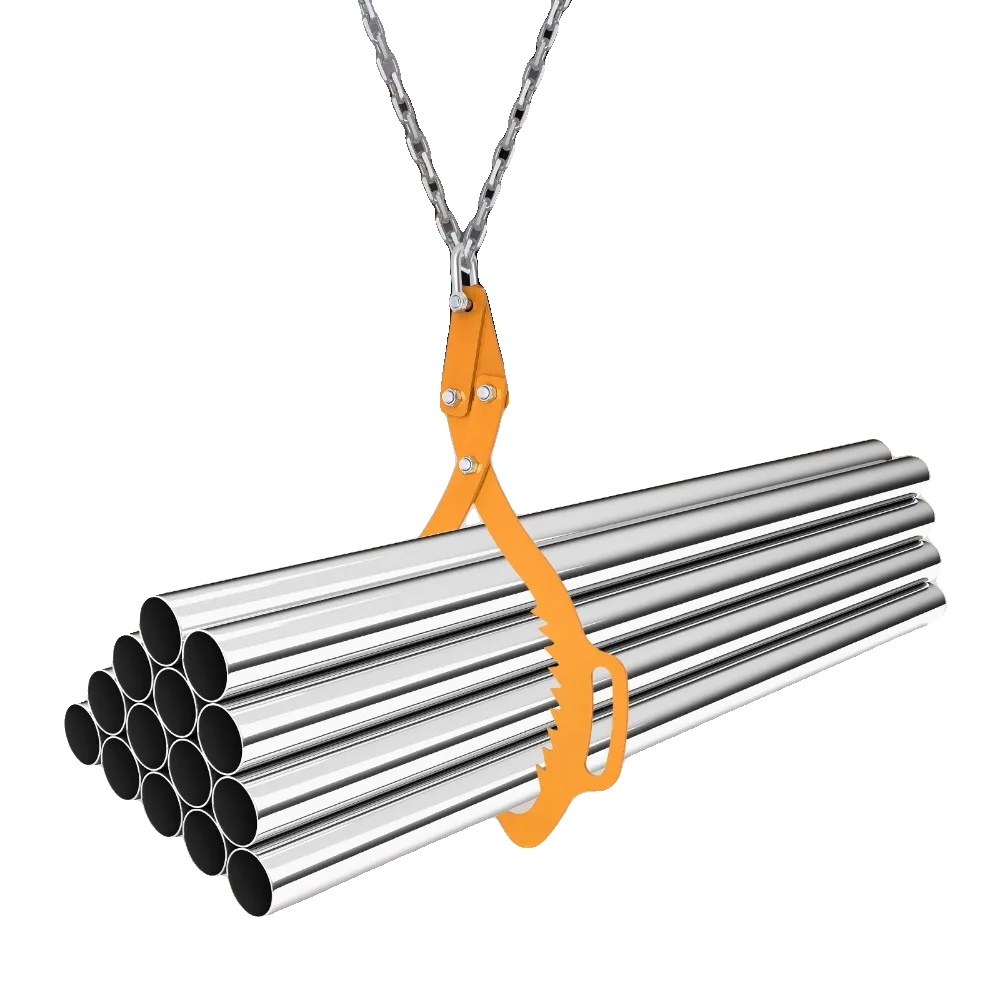 Log Lifting Tong, 25 Zoll Lang, Tragfähigkeit 1000 Kg, Backenöffnung 0-25 Zoll, Ergonomischer Griff, Material: Kohlenstoffstahl
