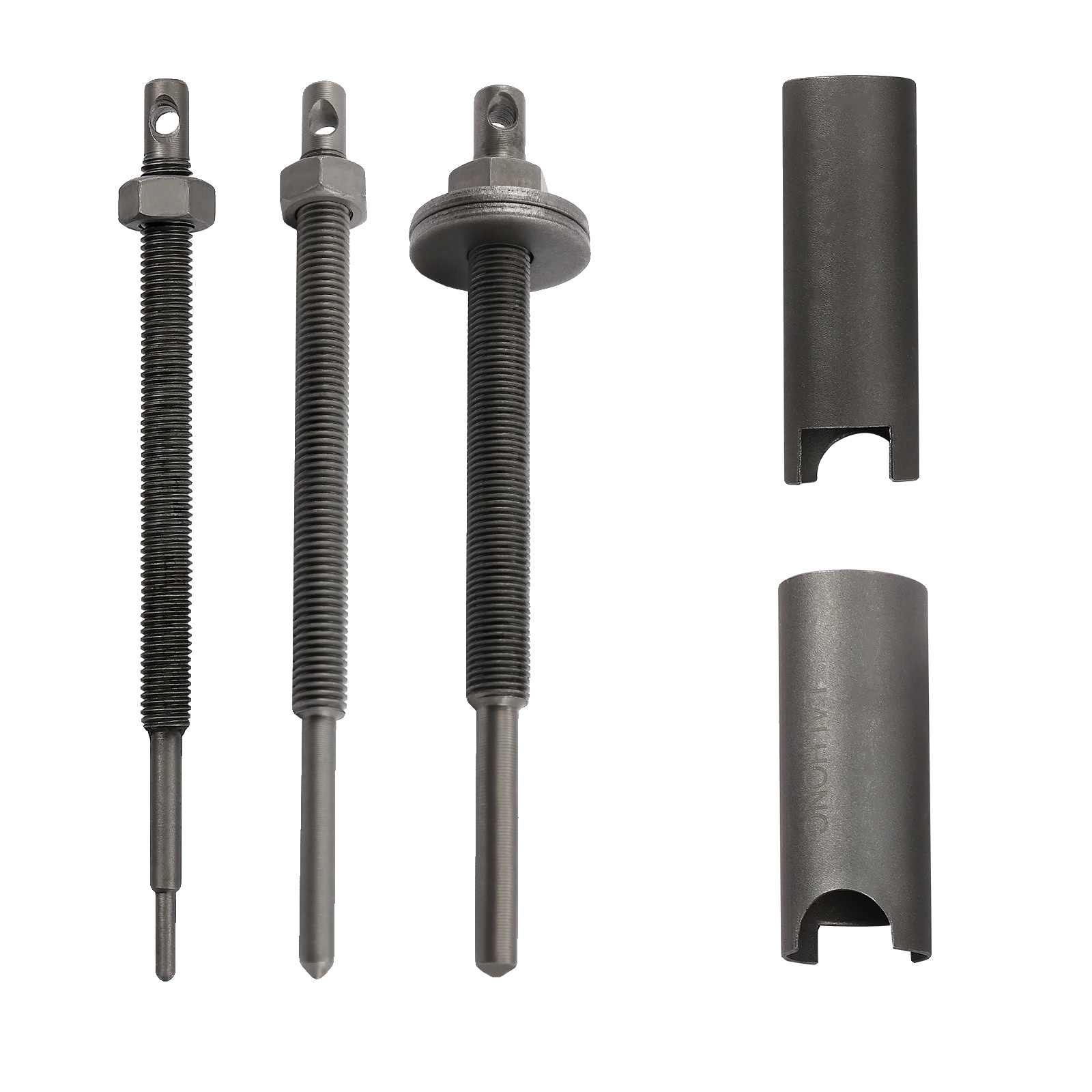 Lagerabzieher Set, 8-teiliges Werkzeugset, Langlebiger Kohlenstoffstahl, Schwarz