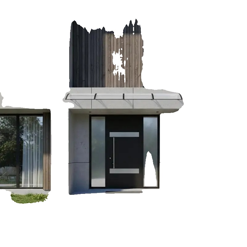 Eingangsüberdachung, Langlebiges Polycarbonat, Wetterbeständiges Design, 400 X 100 Cm