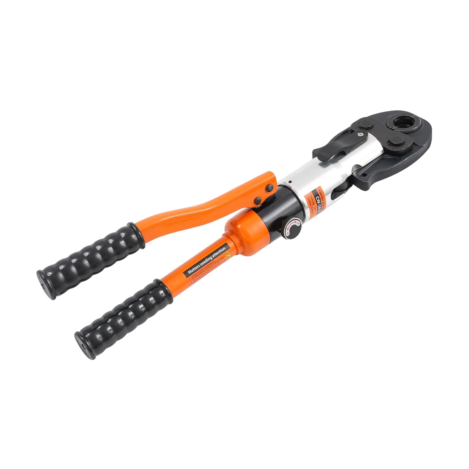 Rohrpressmaschine, 10t Presskraft, Vielseitige Matrizenkompatibilität, Orange