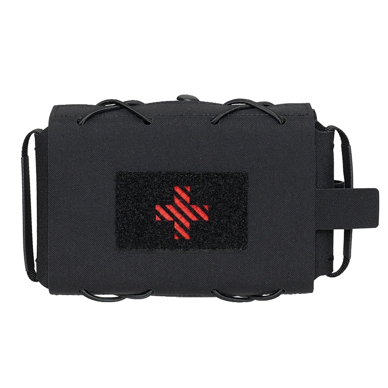 Taktische Ifak-tasche, Modulares Design, Schneller Zugriff, Schwarz