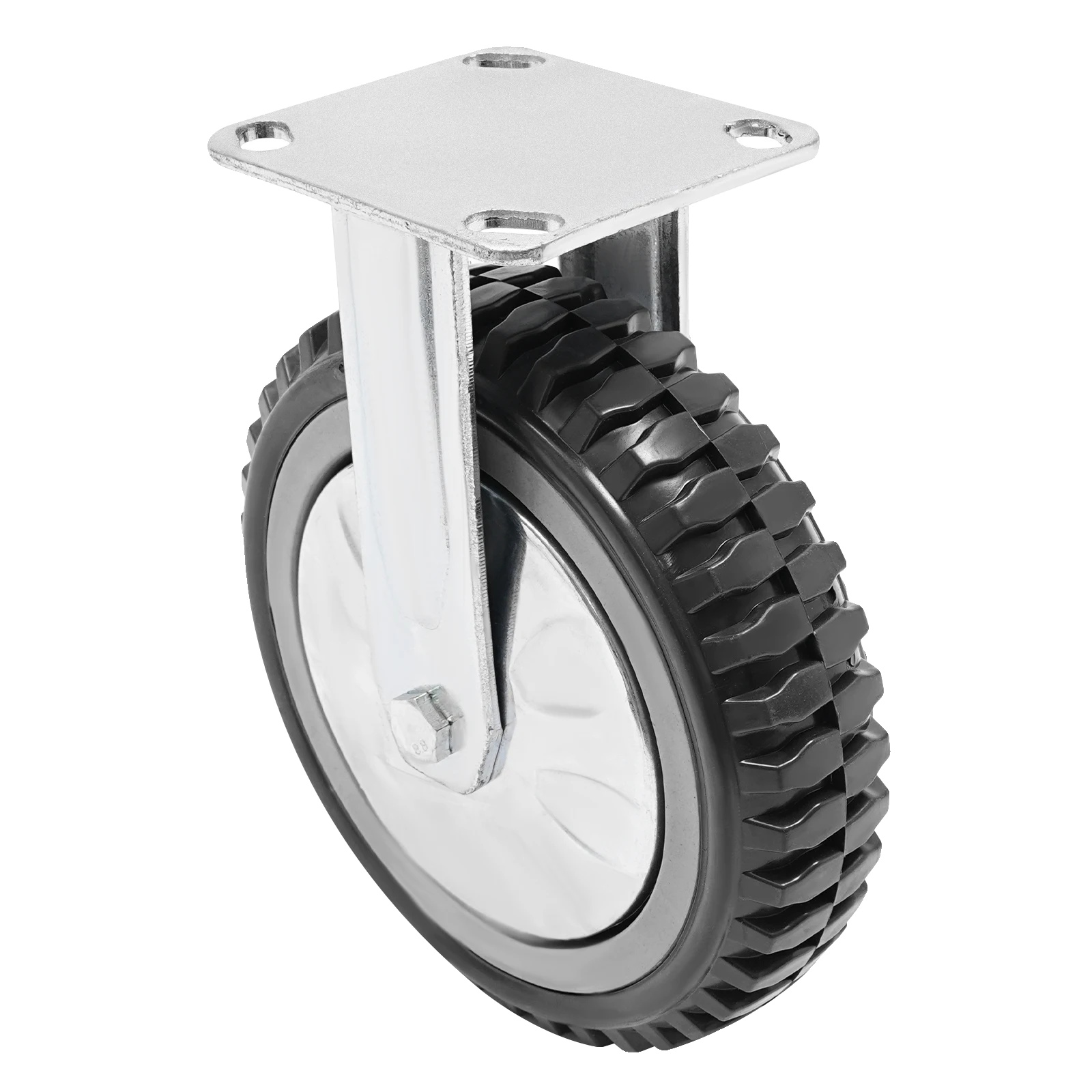 Bockrollen, Hohe Tragfähigkeit, Sanfte Bewegung, Grau